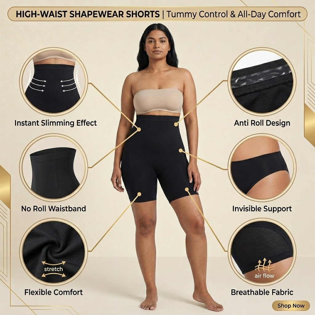 SculptCurve™ High-Waist Tummy Shapewear